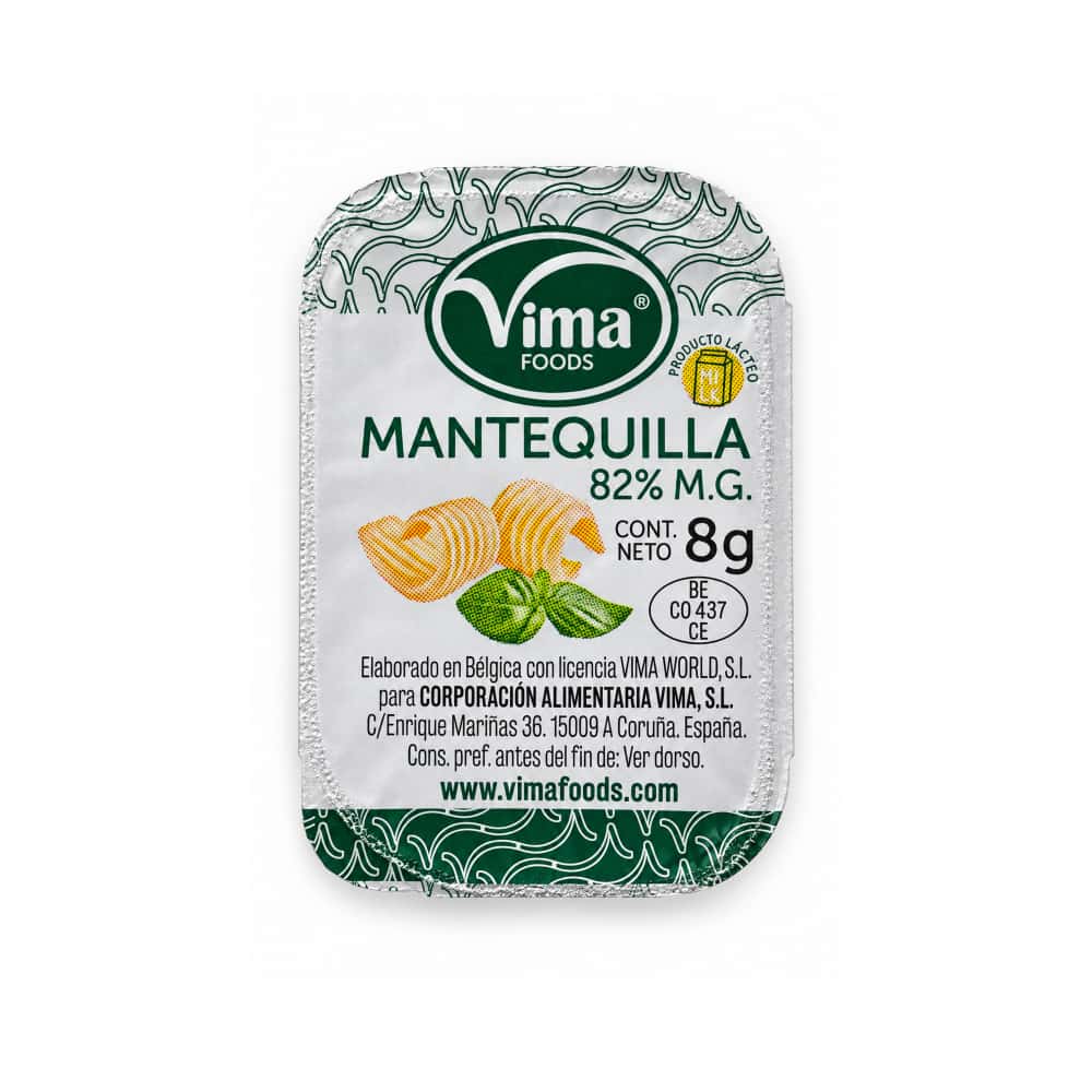 Mantequilla 82% M.G. Vima Foods (8 g) - Miniatura 1