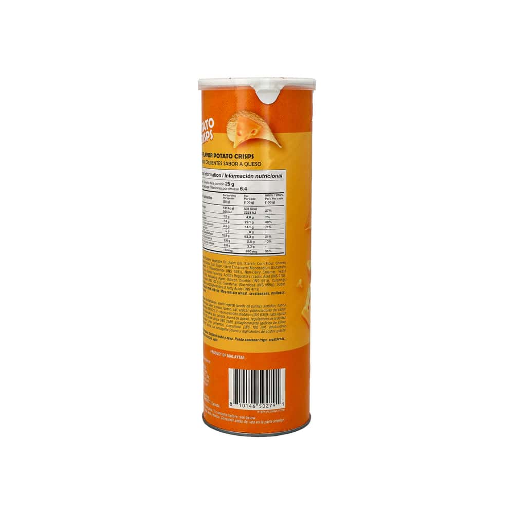 Papas fritas crujientes sabor queso  YEYA (6 X 160 g / 5.64 oz) - Miniatura 3