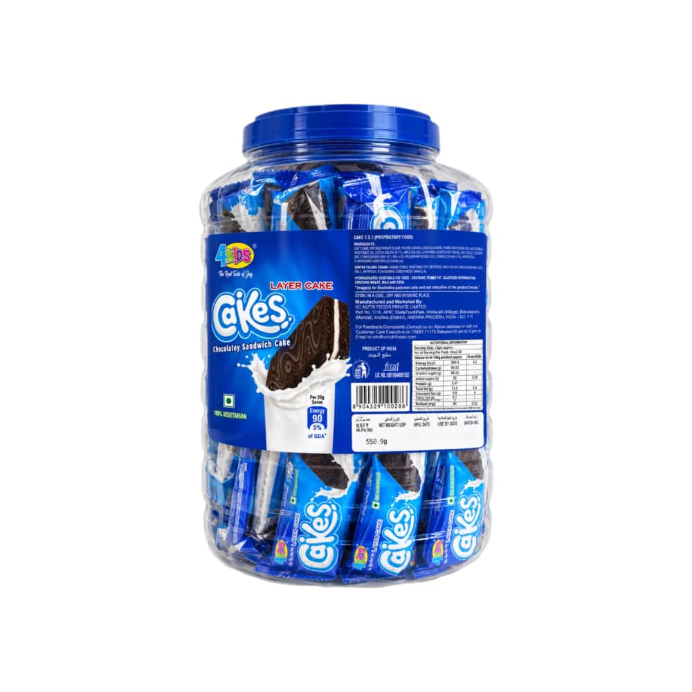 Pastel de chocolate con leche 4Kids (550 g / 1.2 lb) - Miniatura 1