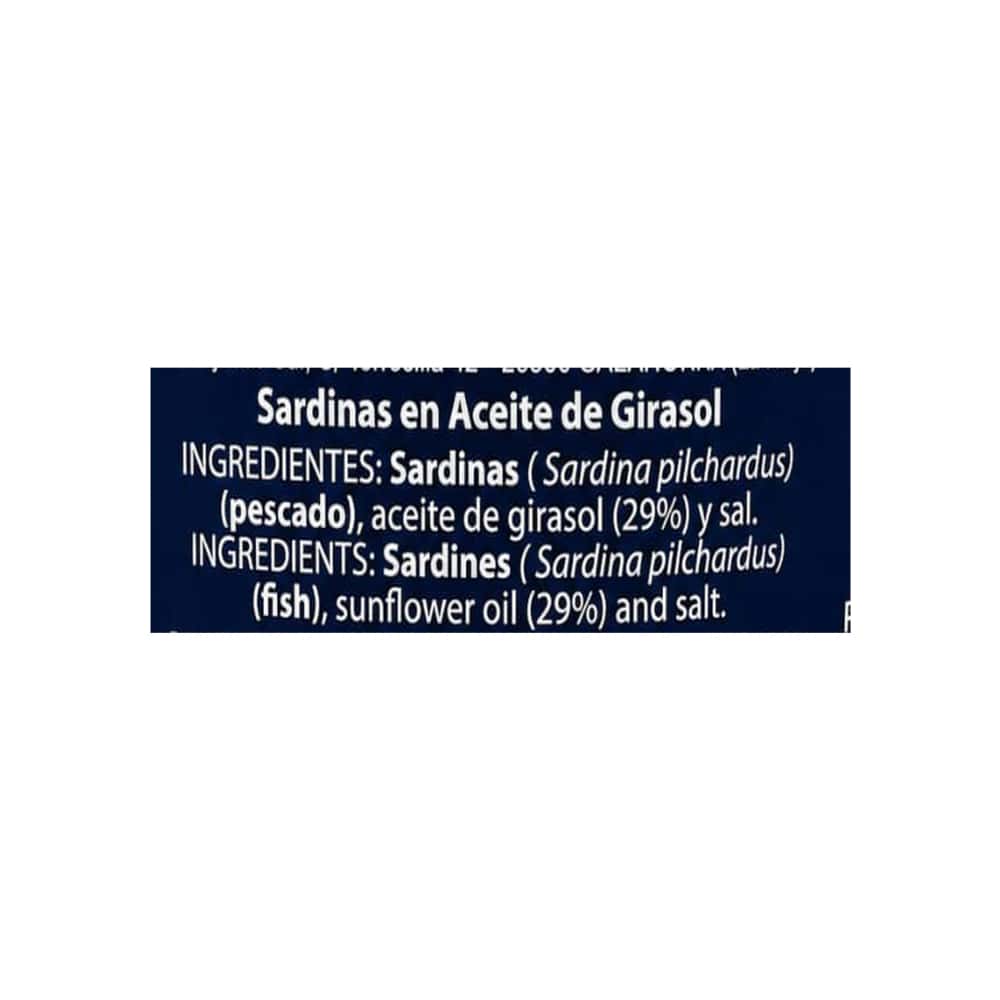 Sardinas en aceite de girasol Marinal (900 g / 1.98 lb) - Miniatura 3