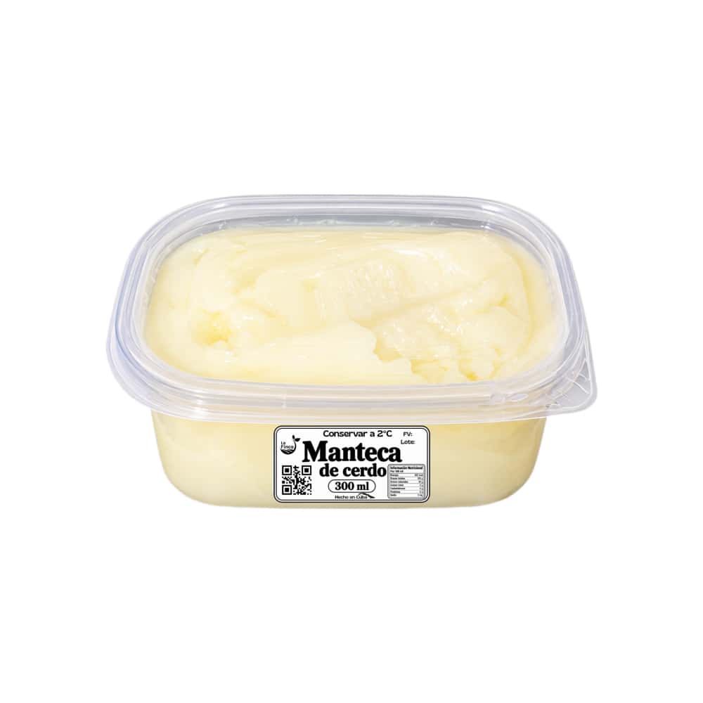 Manteca de cerdo La Finca (300 ml) - Miniatura 2
