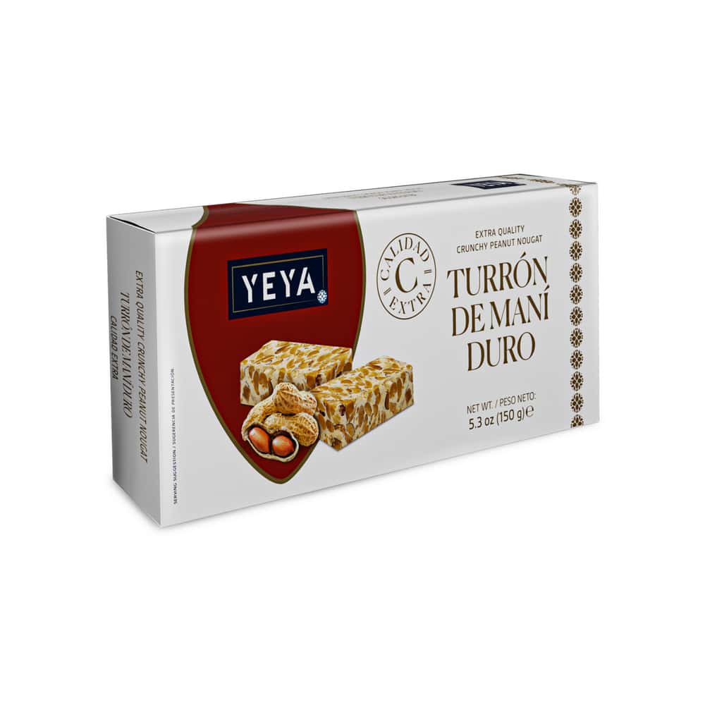 Turrón de Maní Duro Calidad Extra YEYA (150 g / 5.3 oz) - Miniatura 1