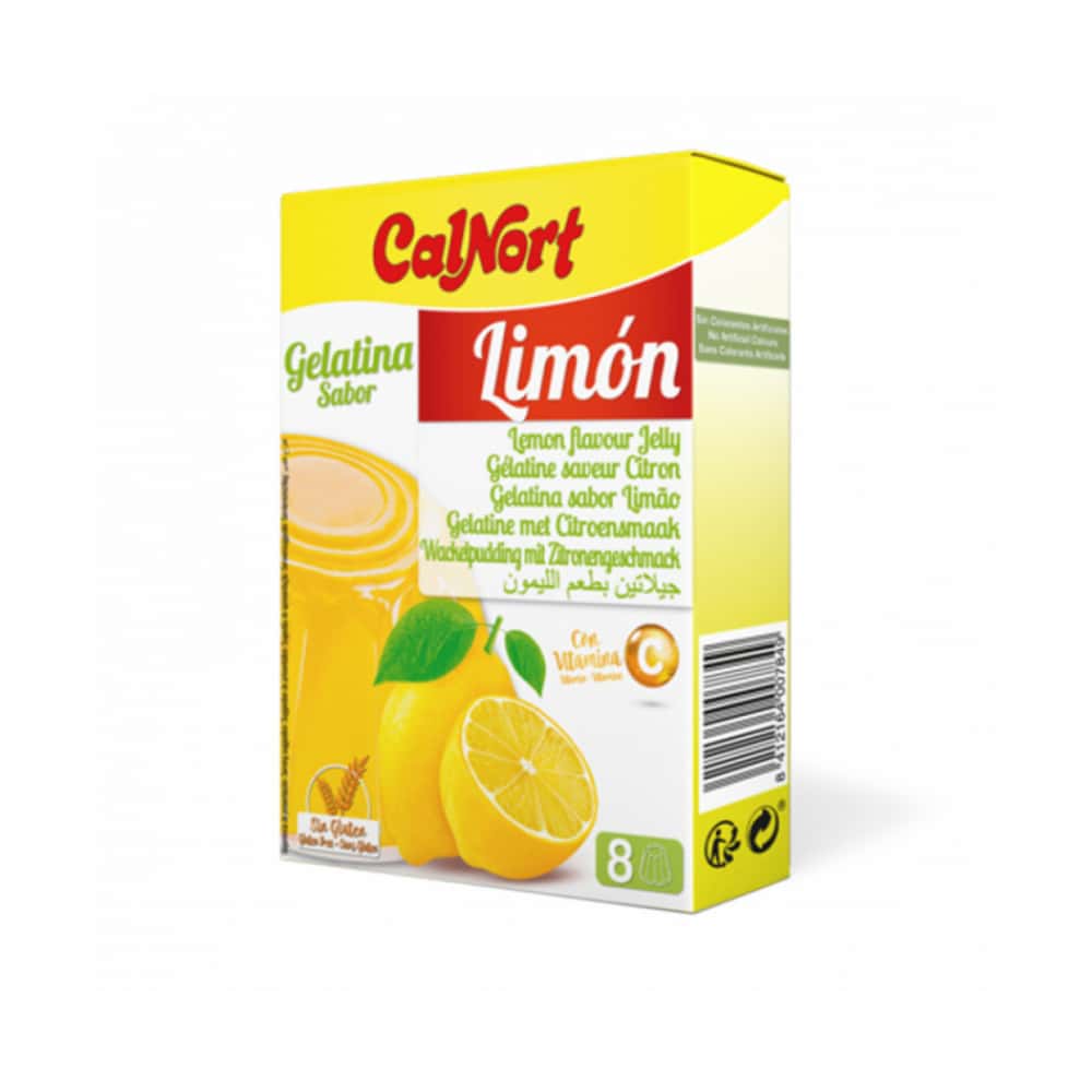 Gelatina de limón Calnort (170 g / 6 oz) - Miniatura 4