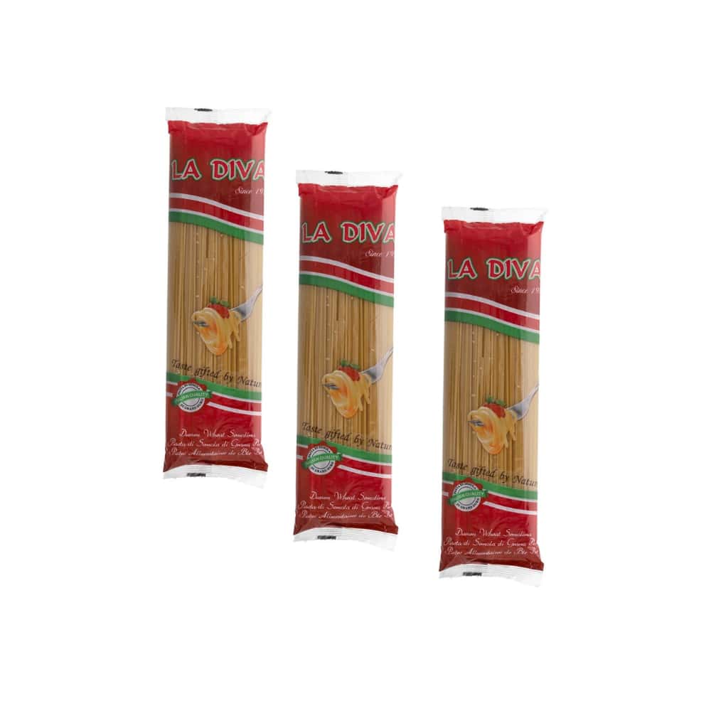 Espaguetis La Diva (3 x 500 g / 1.1 lb) - Miniatura 1