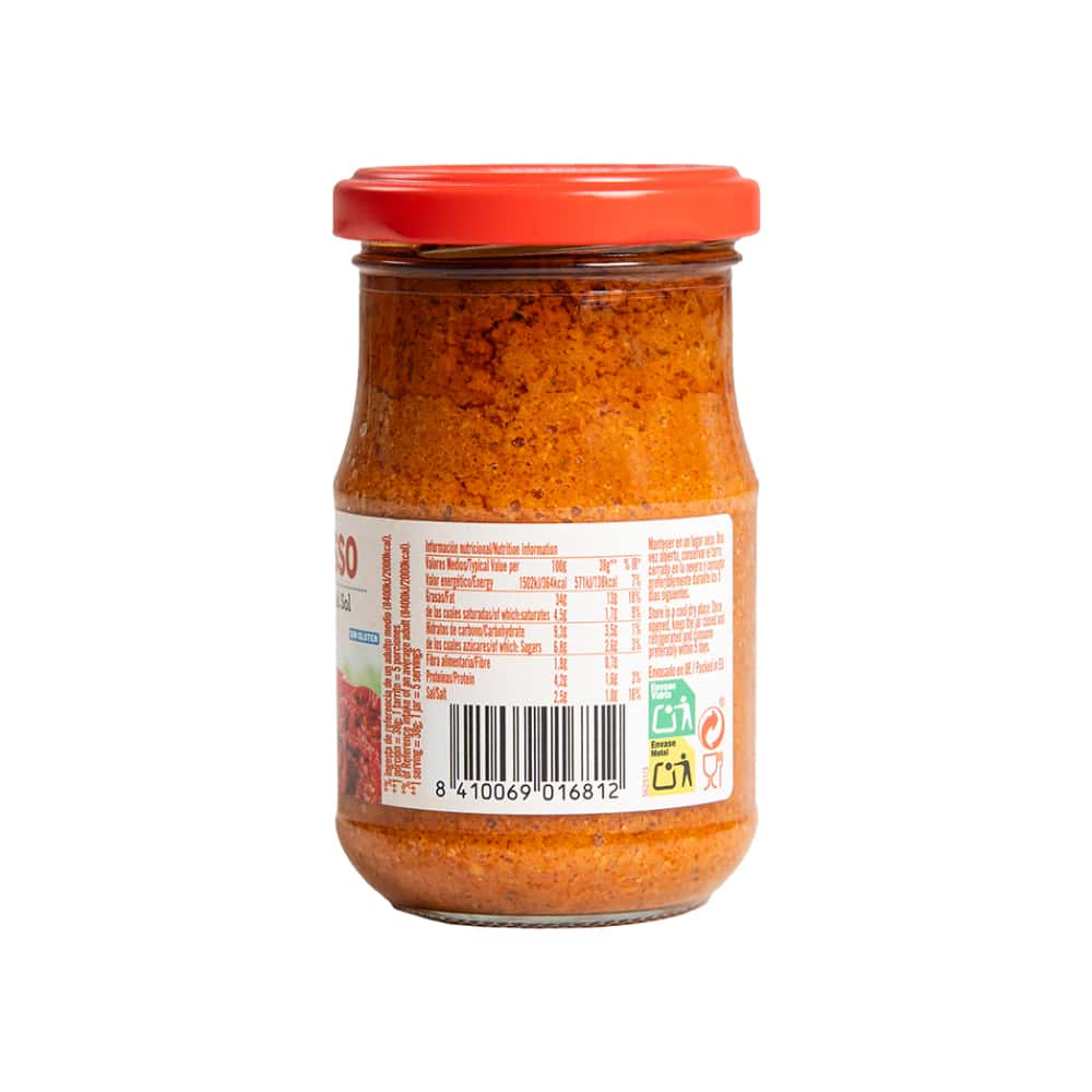 Pesto rojo con tomates secados al sol Gallo (190 g / 6.70 oz) - Miniatura 3