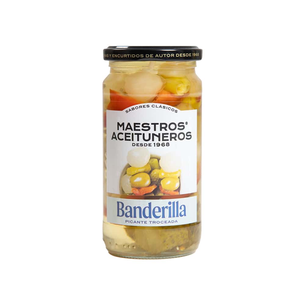 Banderilla Picante Troceada Maestros Aceituneros (345 g / 12.17 oz) - Miniatura 1