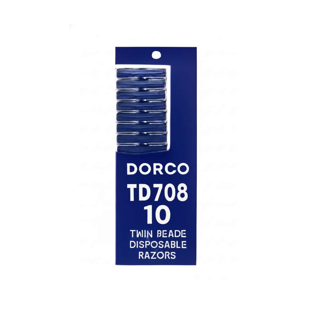 Máquinas de afeitar de doble navaja para hombre Dorco TD708 (10 U) - Miniatura 3