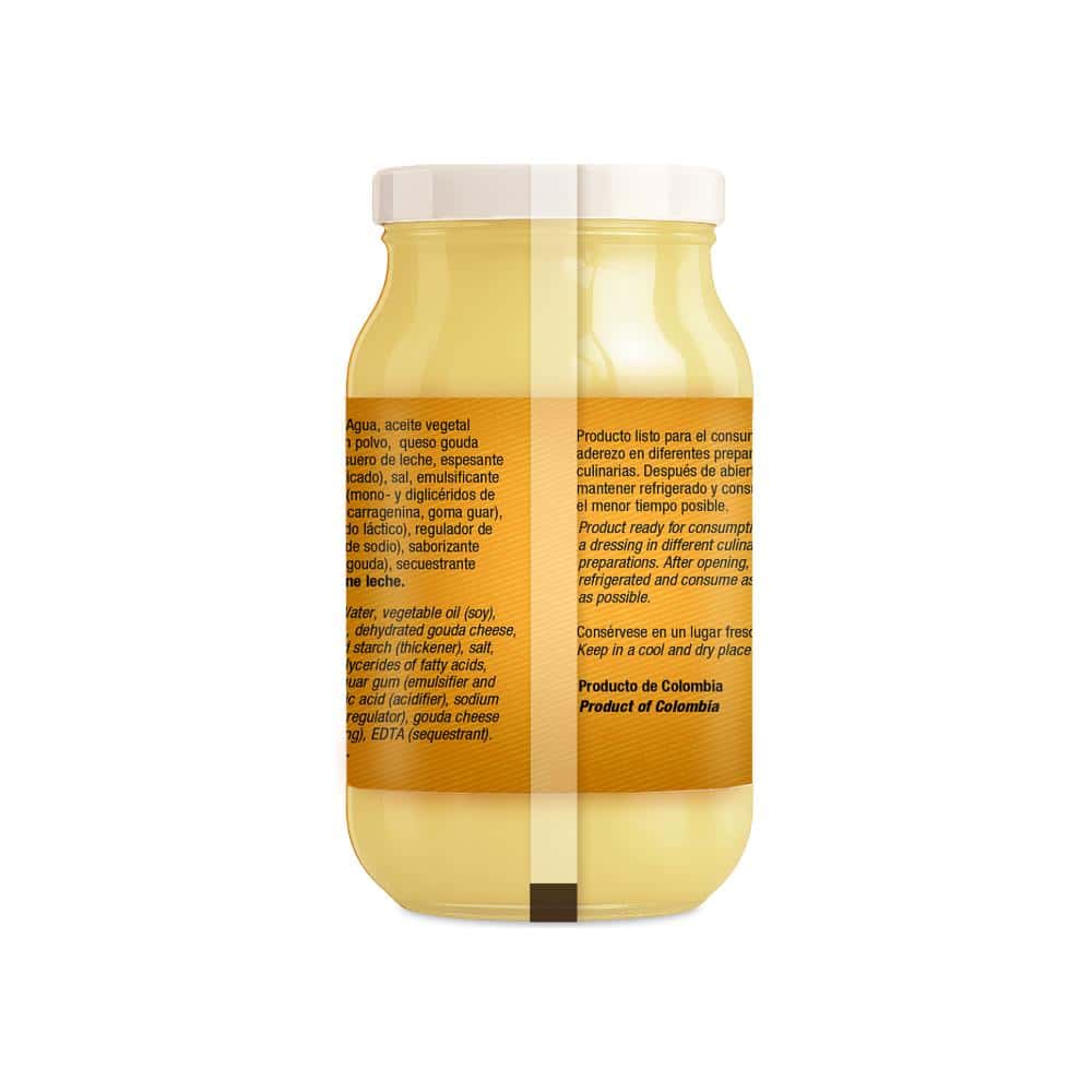 Salsa de queso Gouda YEYA (460 g / 16.2 oz) - Miniatura 3