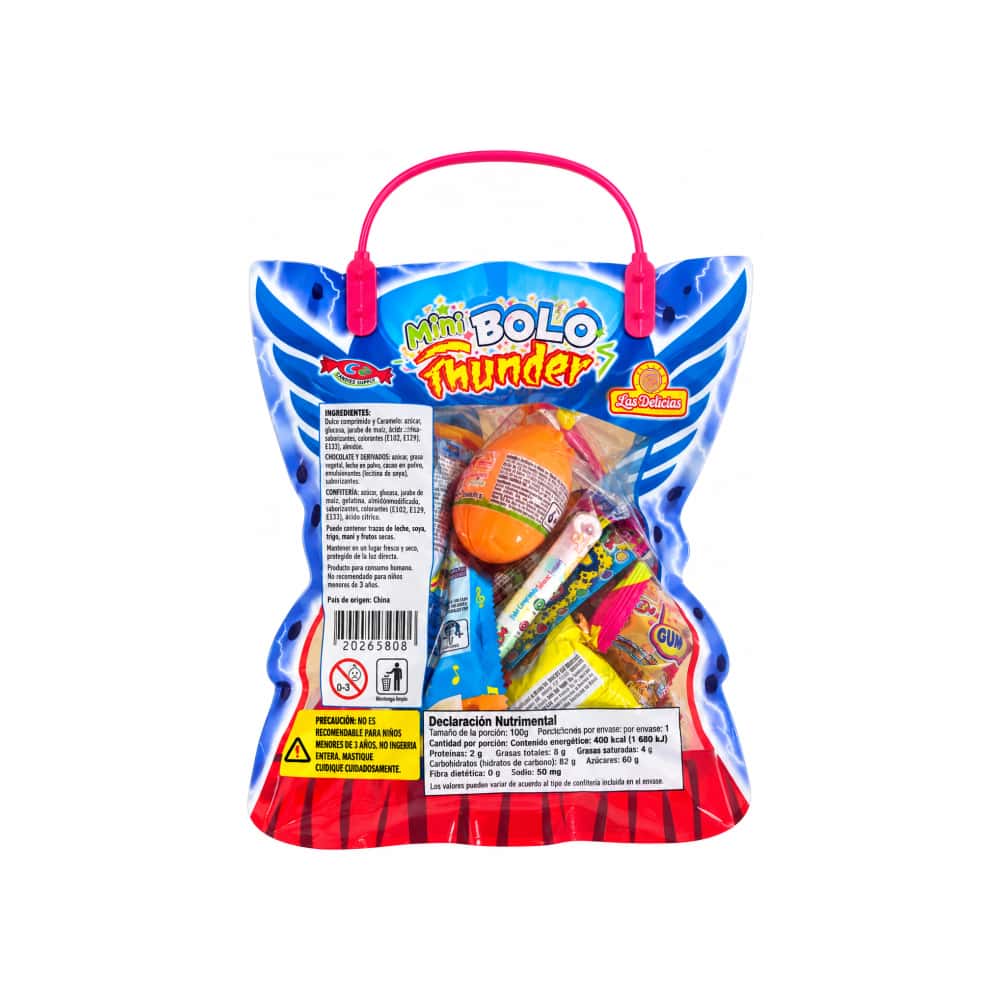 Surtido de dulces, galletas y juguetes con dulces con forma de roblox Las Delicias (120 g / 4.23 oz) - Miniatura 2