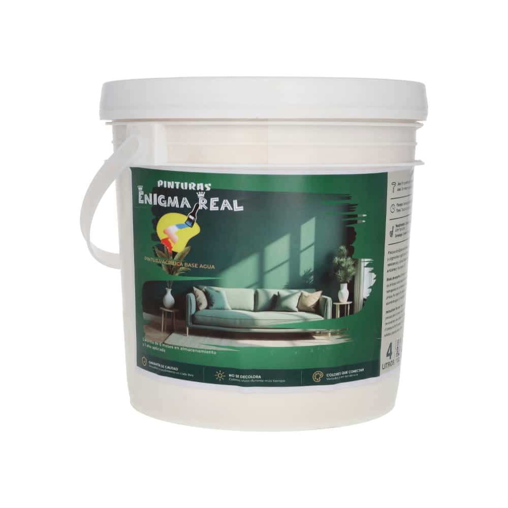 Pintura Acrílica Marfil ENIGMA REAL (4 L) - Miniatura 1