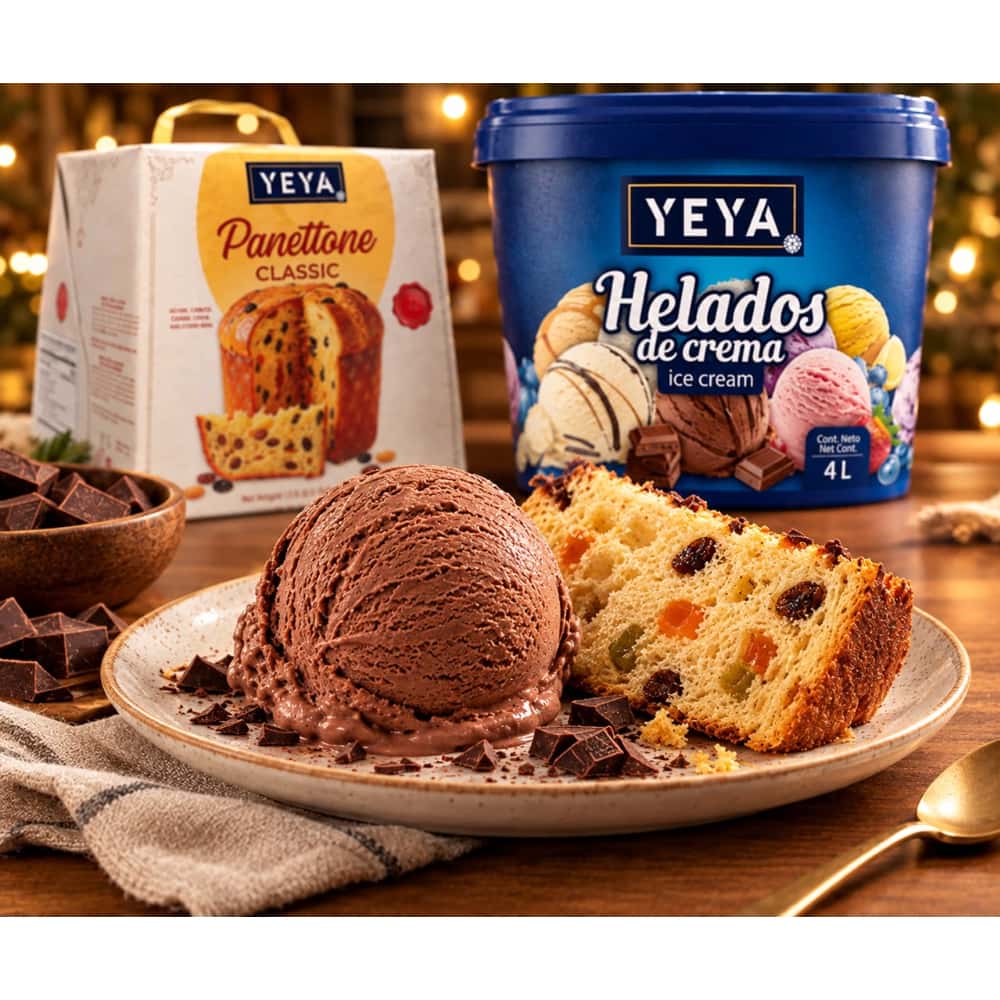 Panetón clásico + Helado de Chocolate YEYA - Miniatura 2