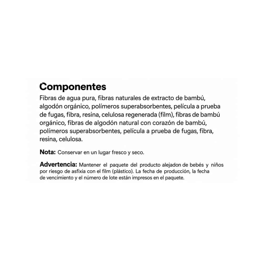 Pañal hipoalergénico para bebés XL Etapa 6 Sleepy natural (20 U) - Miniatura 3