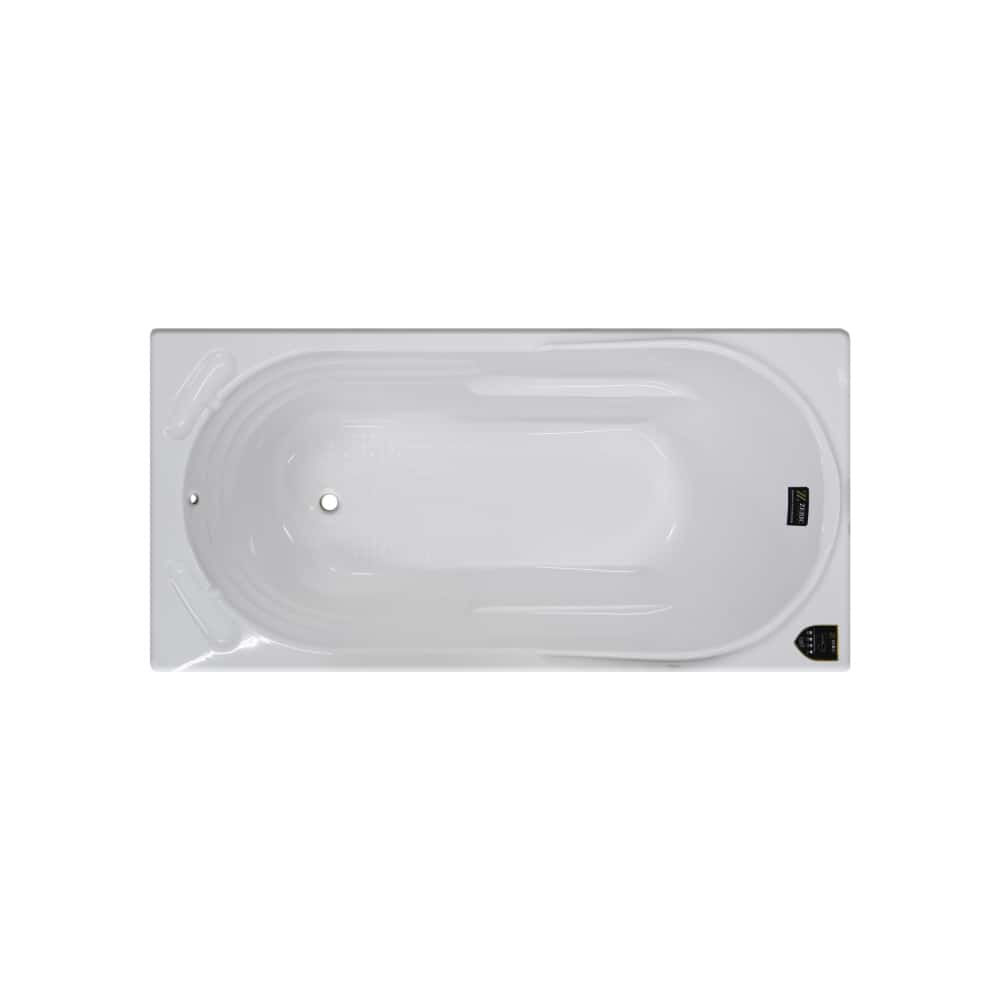 Bañera acrílica rectangular color blanco Zeric Modelo SFS-3 - Miniatura 1