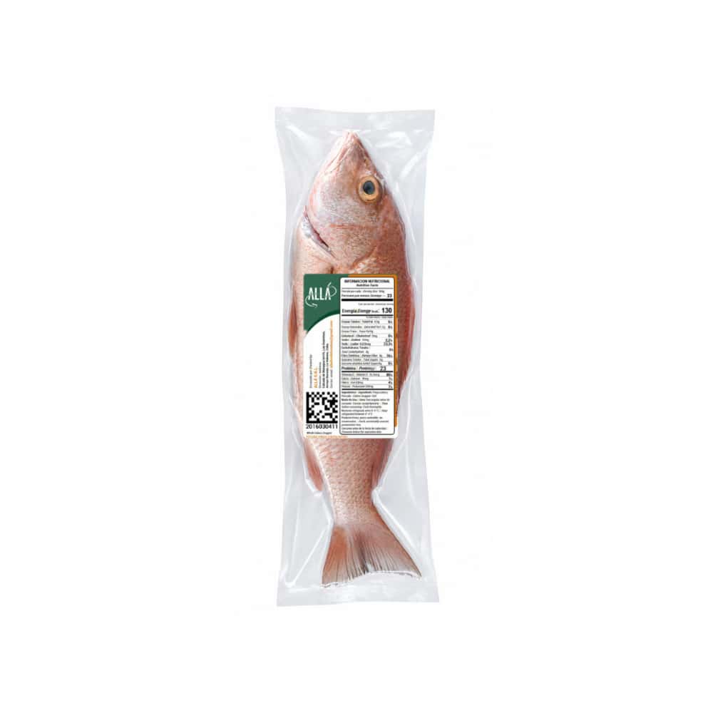 Pescado pargo cubera entero ALLÁ (2.27 kg / 5 lb) - Miniatura 3