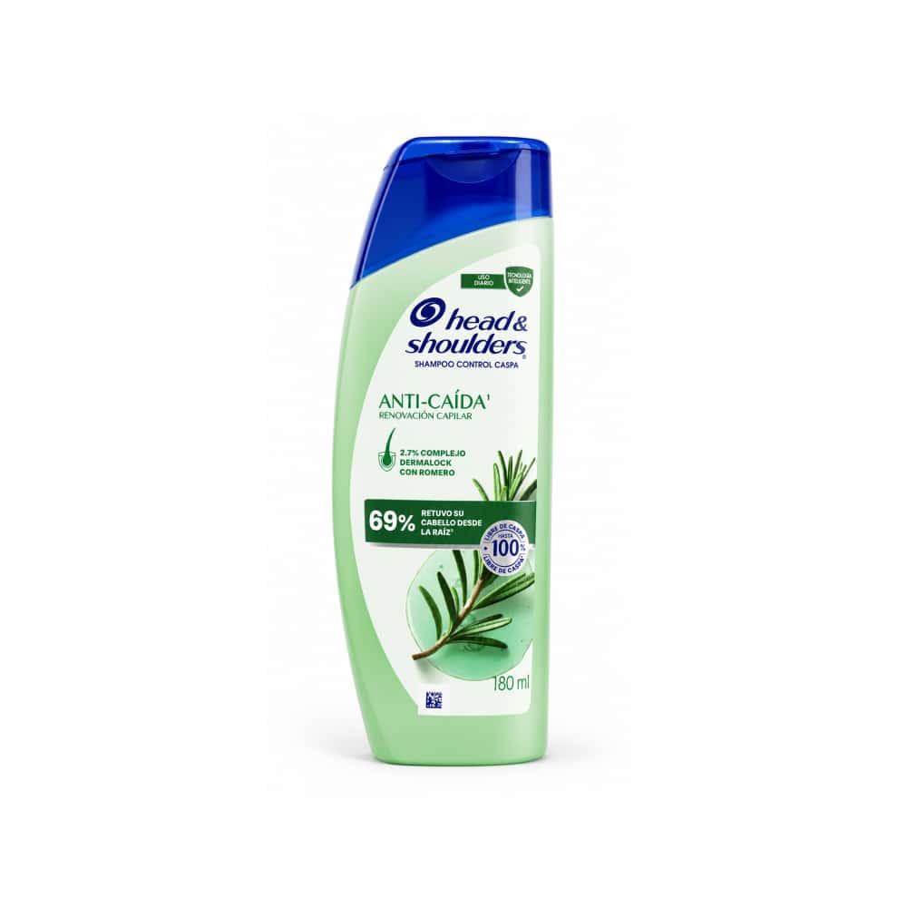 Champú anticaída renovación capilar con romero Head & Shoulders (180 ml) - Miniatura 1
