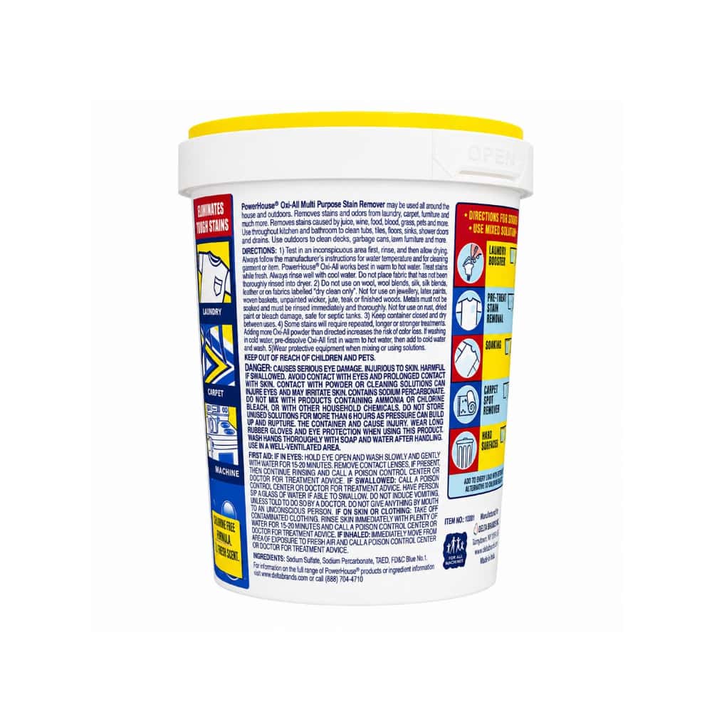 Removedor de manchas multiuso PowerHouse Oxi-All (397 g / 14 oz) - Miniatura 3