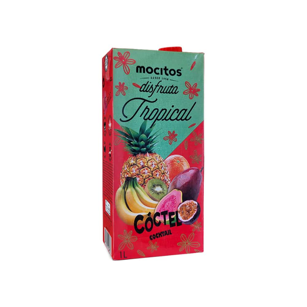 Néctar de cóctel de frutas tropicales Mocitos (1 L) - Miniatura 1