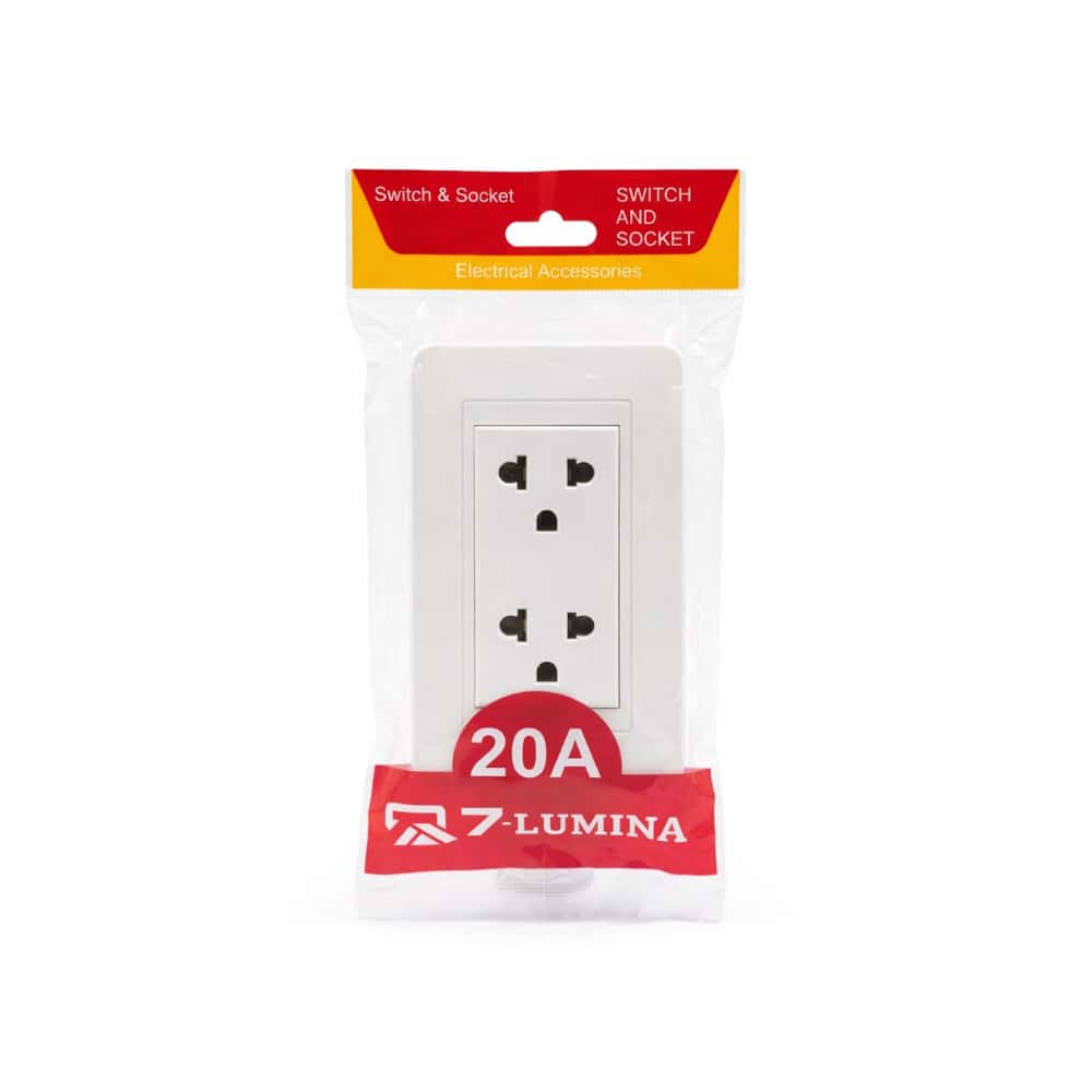 Tomacorriente de alta resistencia de 20A Q7-Lumina Q7-T242-20A - Miniatura 1