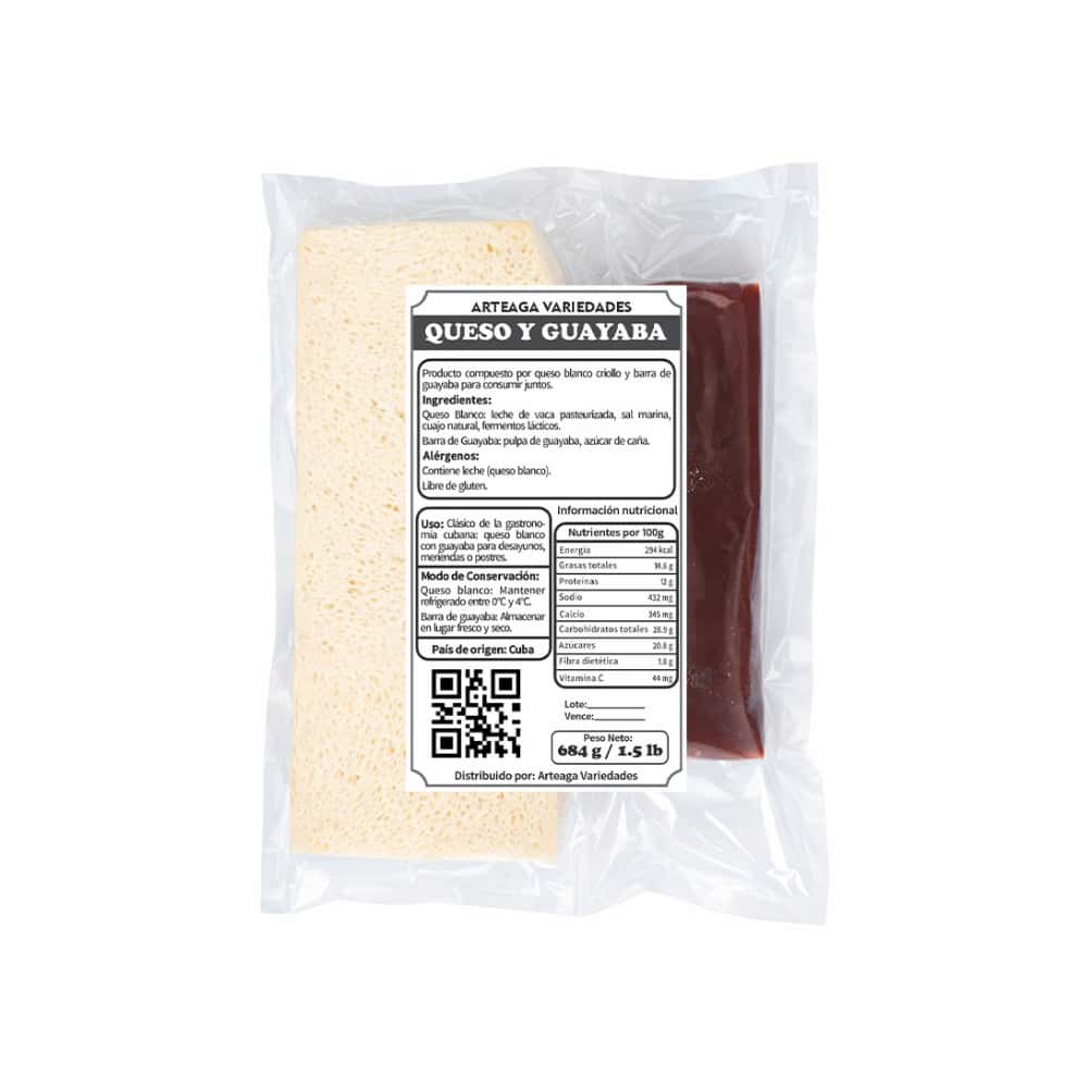 Queso y guayaba Arteaga Variedades (684 g / 1.5 lb) - Miniatura 1