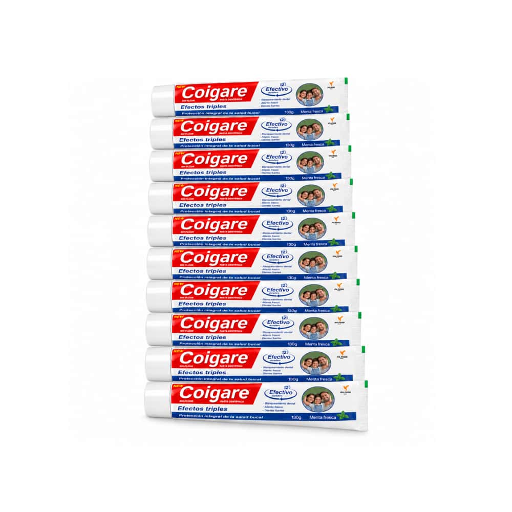 Pasta dental con sabor a menta Coigare (10 x 130 g / 4.59 oz) - Miniatura 1