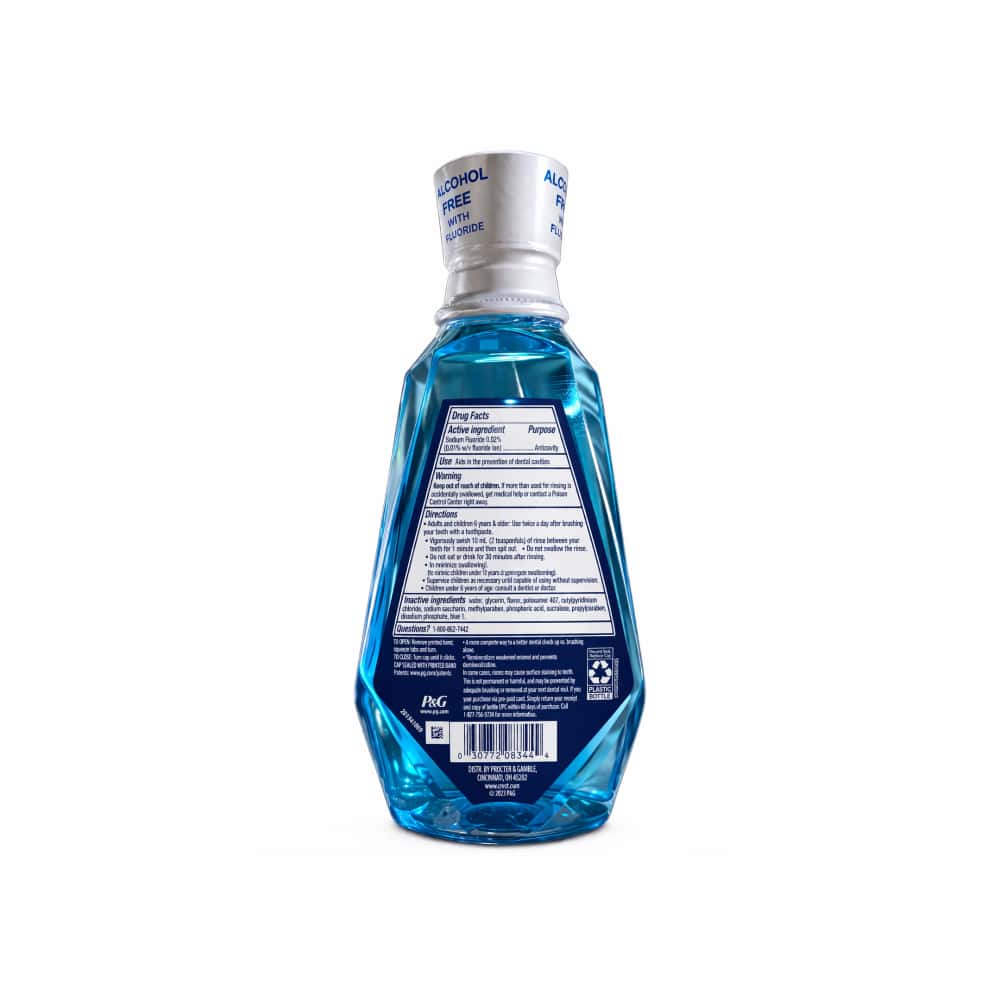Enjuague bucal sabor menta Crest (1 L) - Miniatura 2