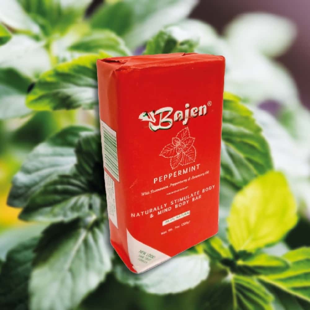 Jabón de tocador especial menta Bajen (3 x 200 g / 7.05 oz) - Miniatura 4