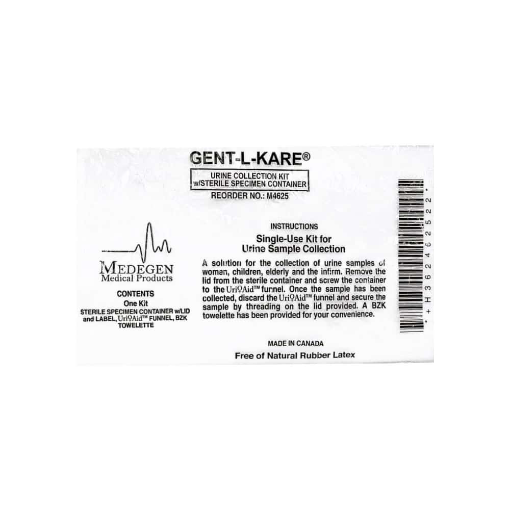 Kit de recolección de orina para mujer Gent-L-Kare (1 kit) - Miniatura 2