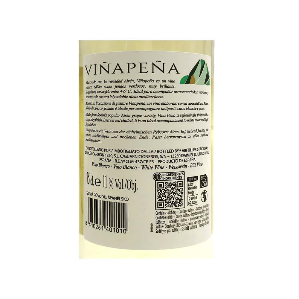 Vino blanco Airén Viñapeña (750 ml) - Miniatura 5
