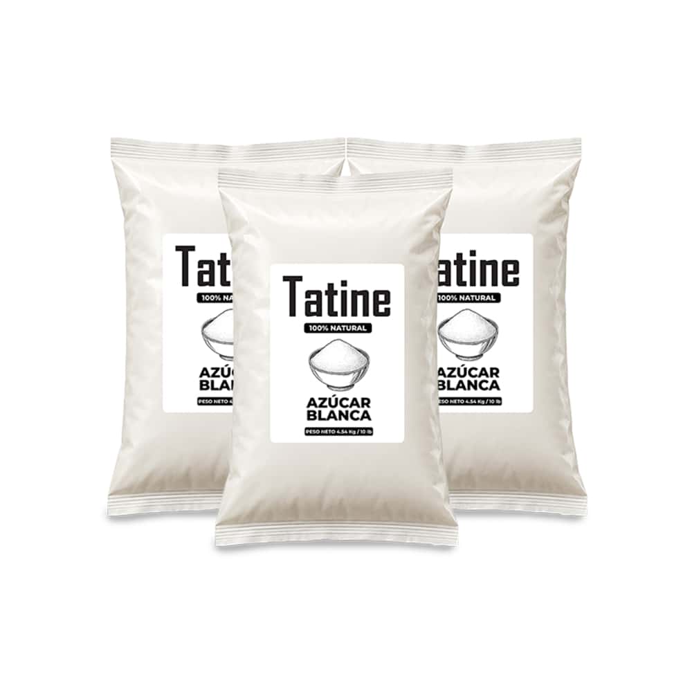 Azúcar blanca Tatine (3 x 5.54 kg / 10 lb) - Miniatura 1