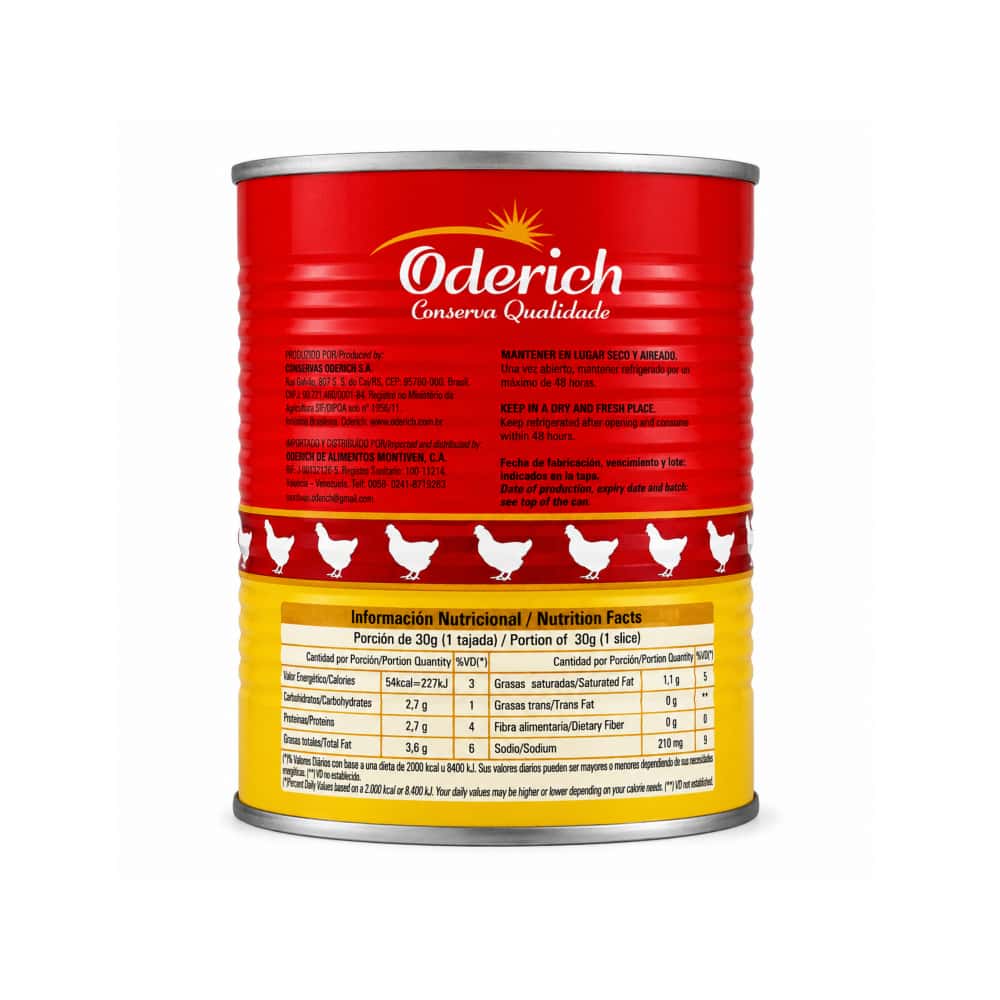 Jamonilla de pollo - Spam Oderich (340 g / 11.99 oz) - Miniatura 2
