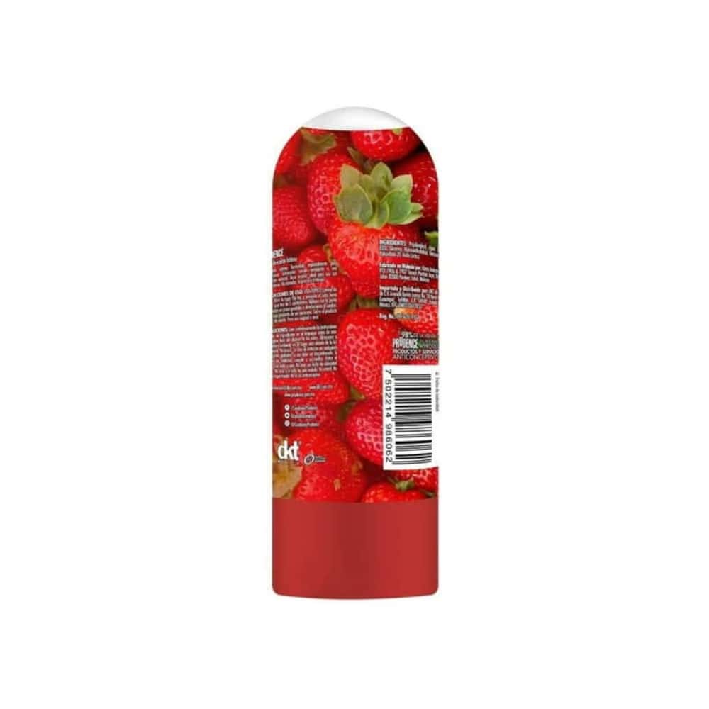 Lubricante íntimo y gel para masaje sabor y aroma a fresa Prudence (100 ml) - Miniatura 2