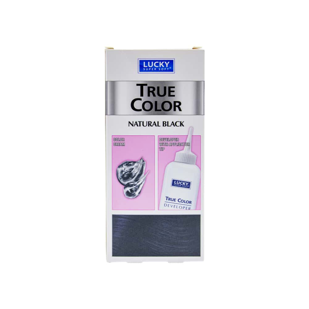 Tinte de cabello para mujer color negro # 10 Lucky Super Soft (40 ml / 1.36 fl. oz) - Miniatura 2