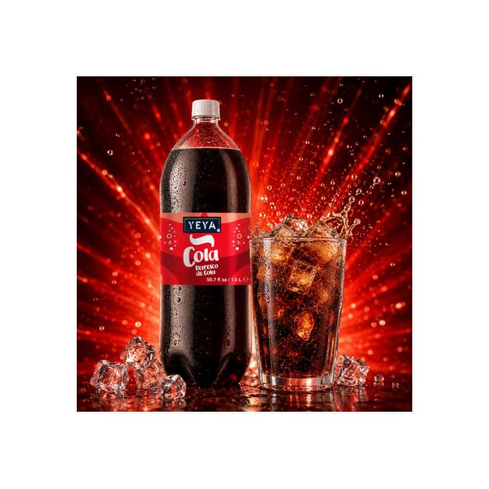 Refresco gaseado de cola YEYA (3 x 1.5 L / 50.7 fl oz) - Miniatura 4