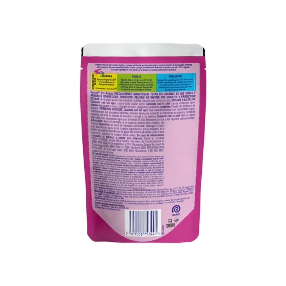 Potenciador de lavado en polvo sin cloro Vanish Oxi Action (120 g / 4.23 oz) - Miniatura 2