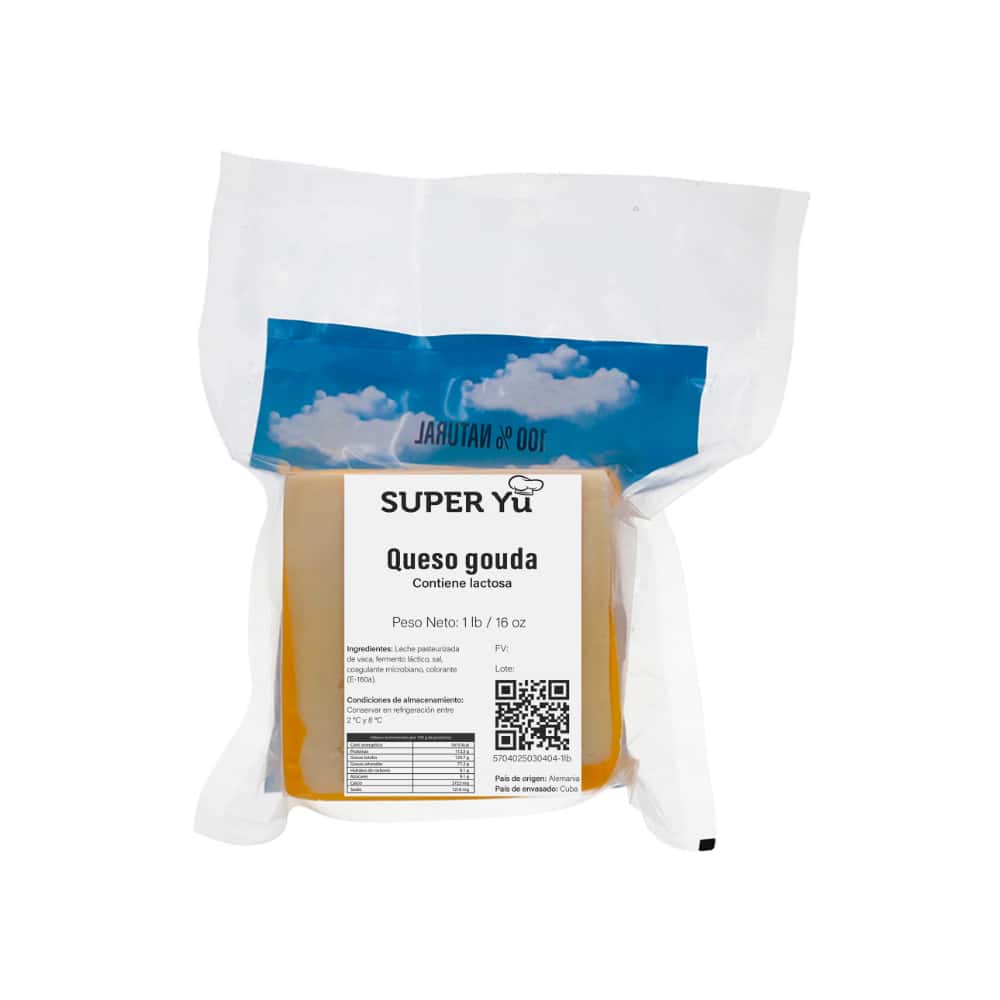 Queso gouda Super Yu (454 g / 1 lb) - Miniatura 3