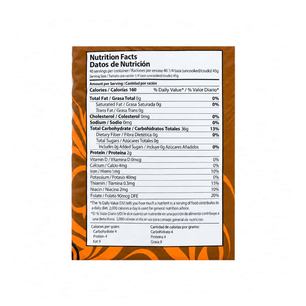 Arroz blanco de grano largo Narvin N. V. (45 kg / 100 lb) - Miniatura 4