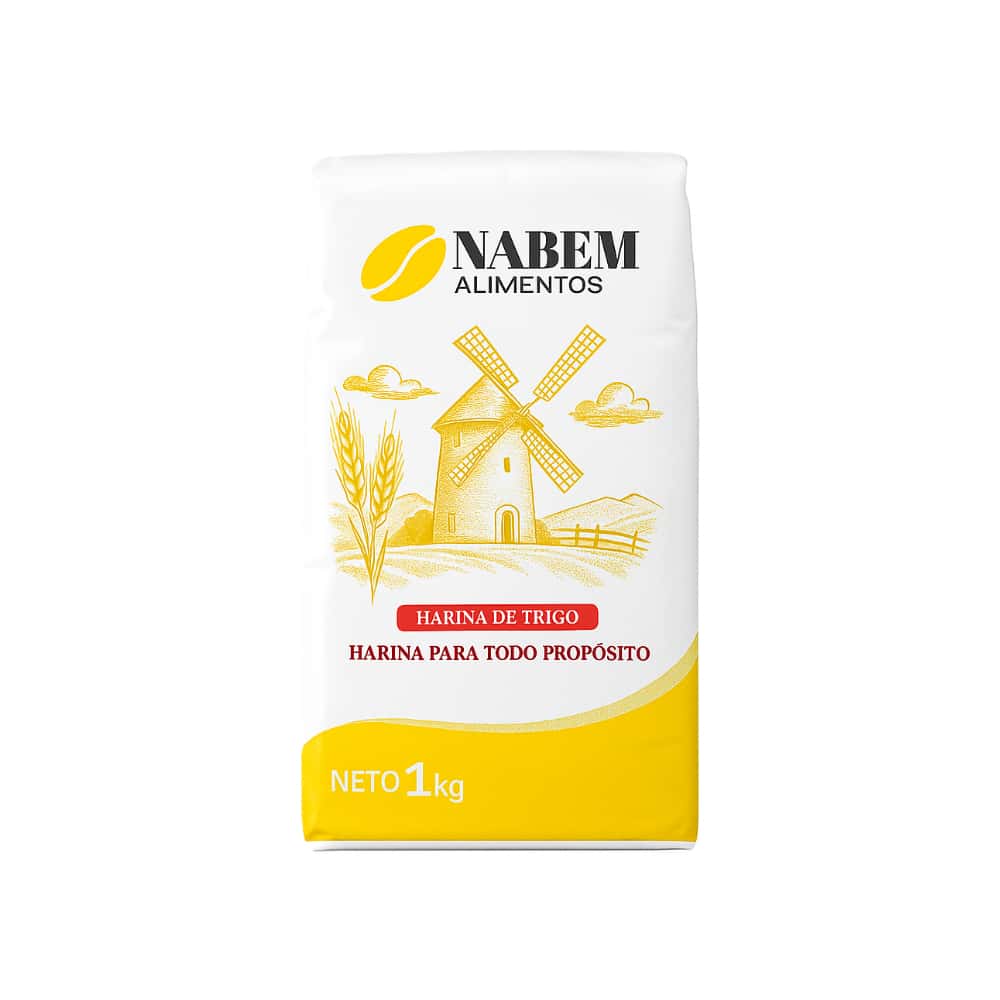 Harina de trigo refinada Nabem (1 kg / 35.27 oz) - Miniatura 1