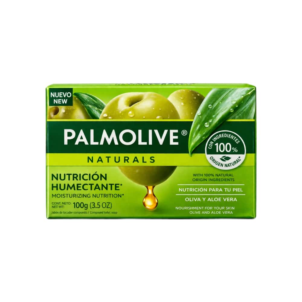 Jabón humectante de oliva y aloe vera Palmolive (100 g / 3.5 oz) - Miniatura 1