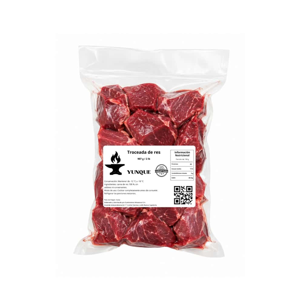 Troceada de res Yunque (907 g / 2 lb) - Miniatura 2
