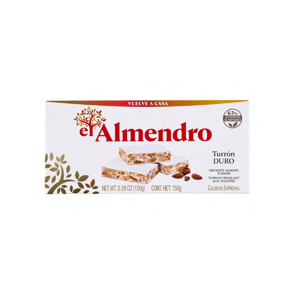 Turrón duro El Almendro (150 g / 5.29 oz) - Miniatura 1