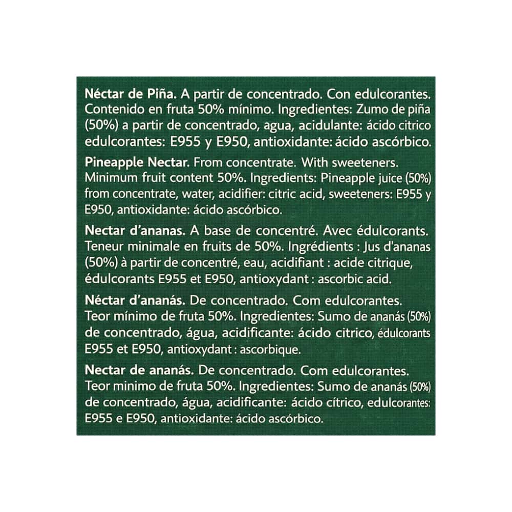 Néctar de piña Mocitos (200 ml) - Miniatura 4