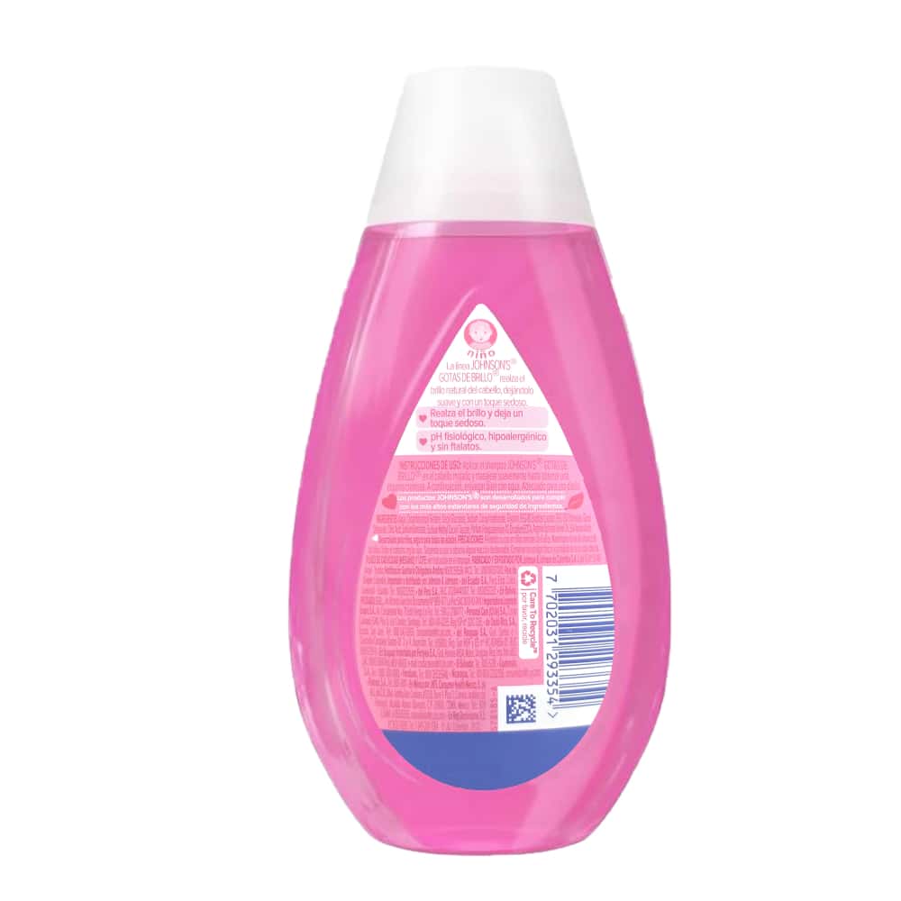 Champú para bebés gotas de brillo Johnson's (200 ml) - Miniatura 2