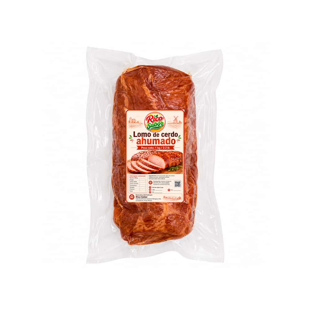 Lomo de cerdo ahumado Rico Sabor (1 kg / 2.2 lb) - Miniatura 2