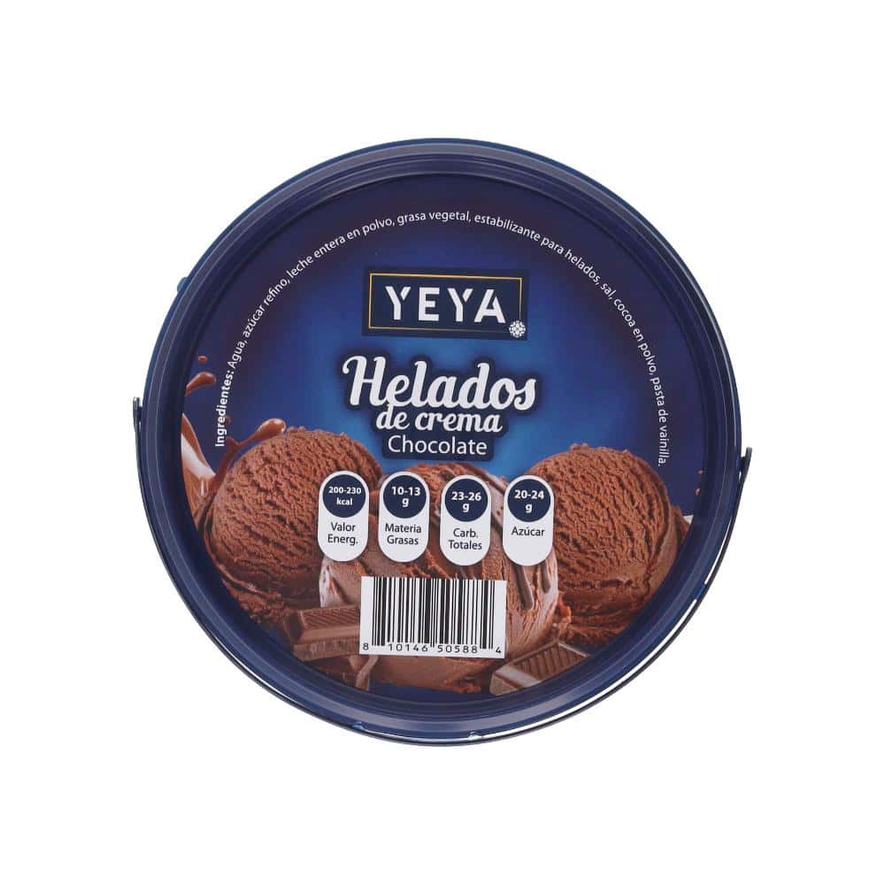 Helado de crema sabor a chocolate (1 L) - Miniatura 3