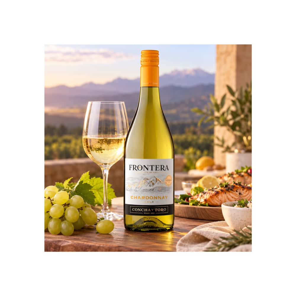 Vino blanco chardonnay Frontera (750 ml) - Miniatura 5