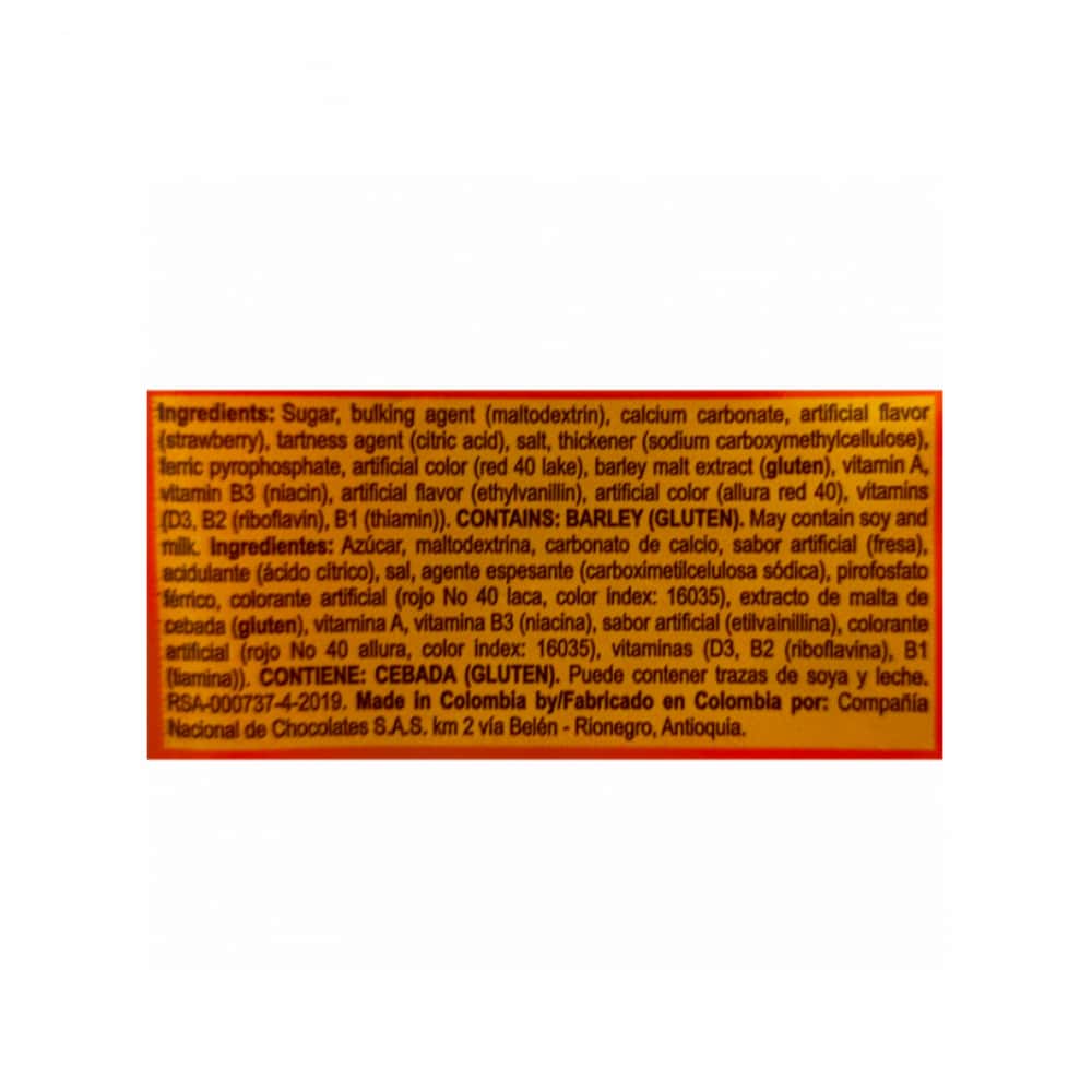 Bebida instantánea sabor fresa Choco Listo (200 g / 7.05 oz) - Miniatura 2