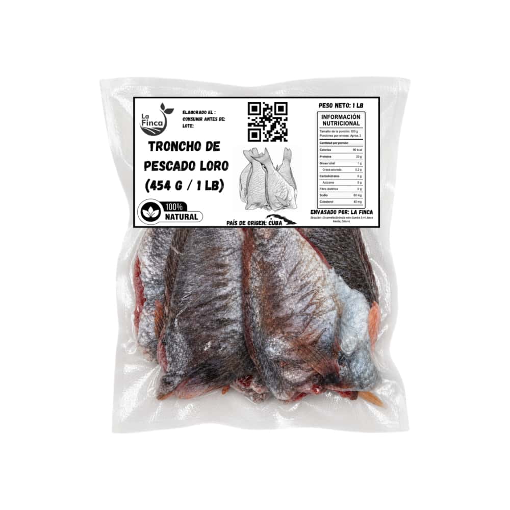 Troncho de pescado loro La Finca (454 g / 1 lb) - Miniatura 2