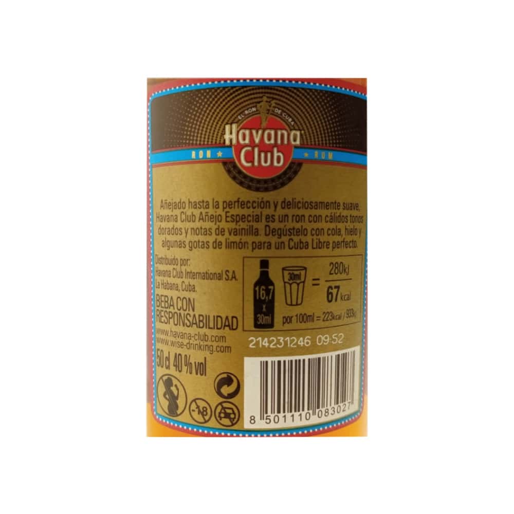 Ron añejo especial Havana Club (500 ml) - Miniatura 3
