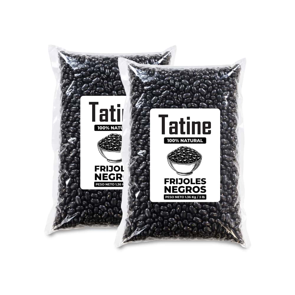 Frijoles negros Tatine (2 x 1.36 kg / 3 lb) - Miniatura 1