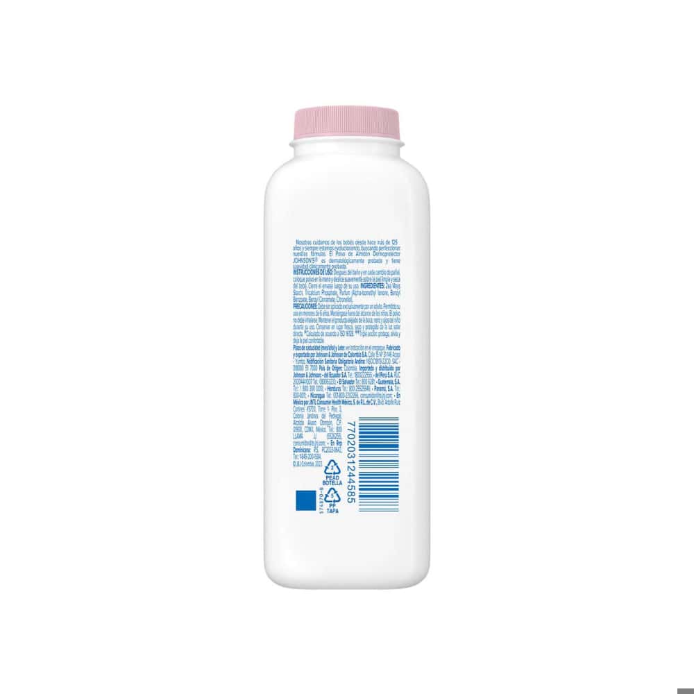 Polvo de almidón dermoprotector Johnsons (100 g / 3.5 oz) - Miniatura 4